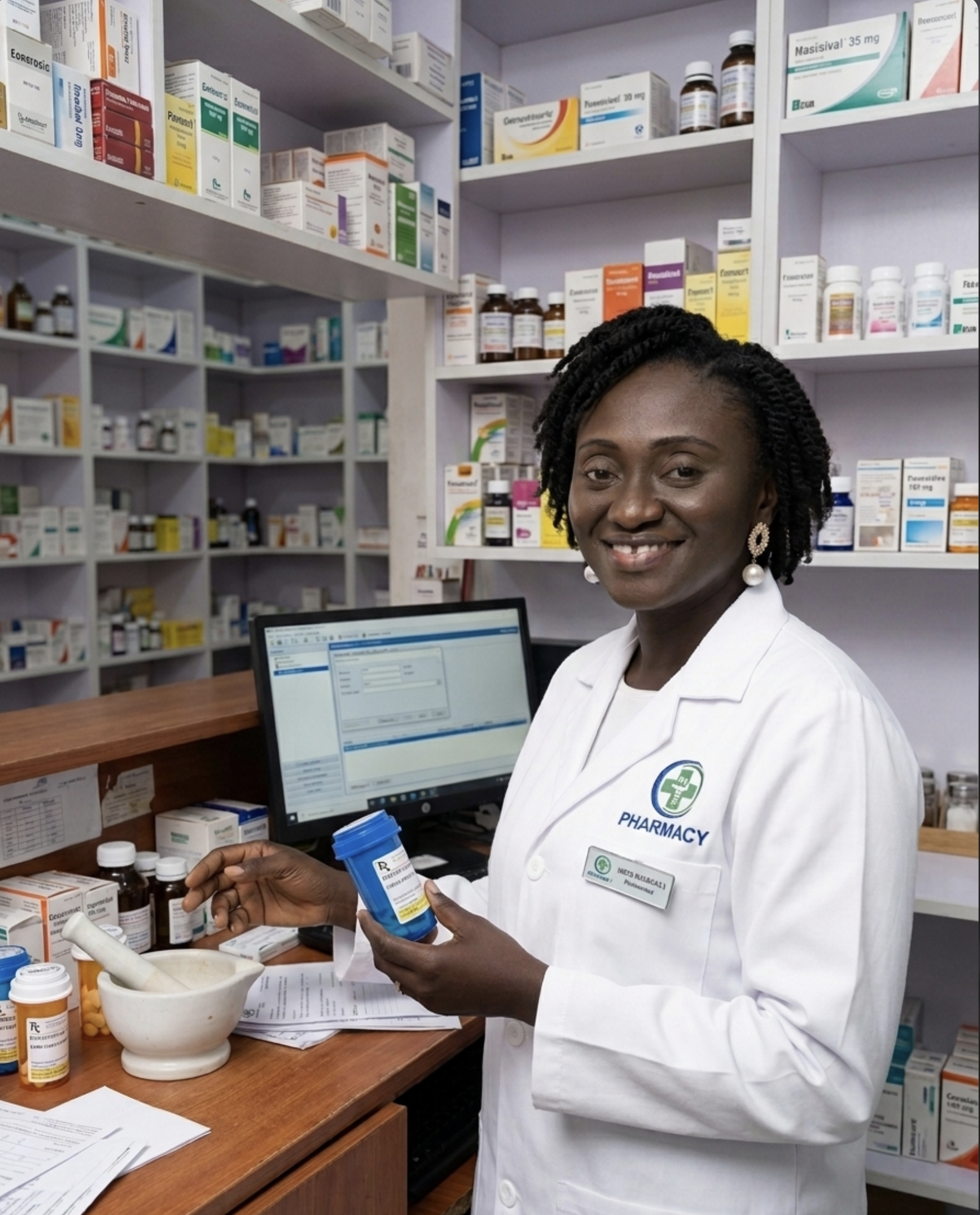 Pharmacist at Titob Pharmacy, Abeokuta, Ogun State